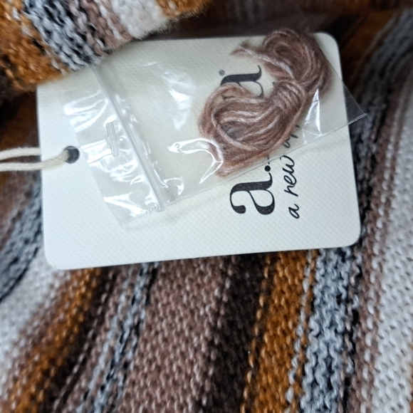 NWT A NEW APPROACH STRIPE SWEATER DRESS - Picture 2 of 2